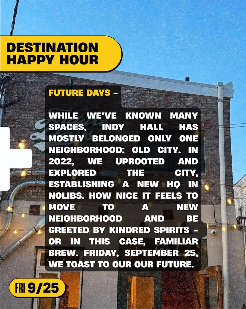 IH20 Happy Hour at Future Days Beer Co
