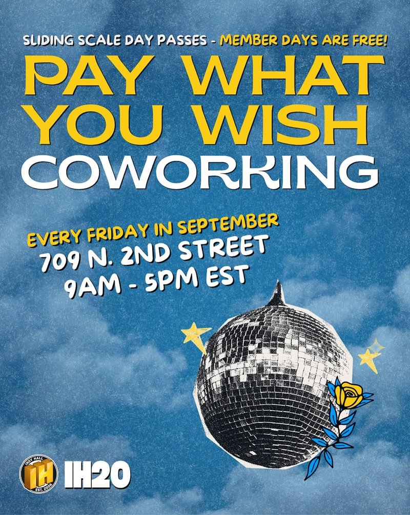 IH20 Pay What You Wish Coworking